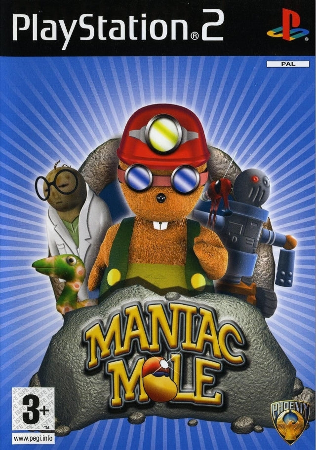 Game | Sony Playstation PS2 | Maniac Mole