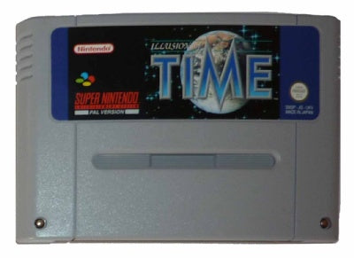 Game | Super Nintendo SNES | Illusion Of Time [Big Box]
