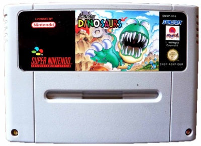 Game | Super Nintendo SNES | Hungry Dinosaurs
