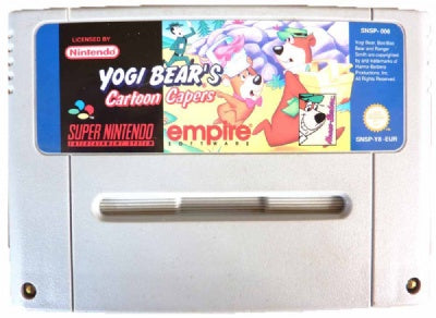 Game | Super Nintendo SNES | Yogi Bear's Cartoon Caper
