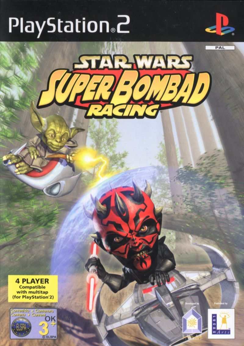 Game | Sony Playstation PS2 | Star Wars Super Bombad Racing