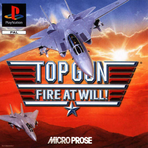 Game | Sony Playstation PS1 | Top Gun Fire At Will