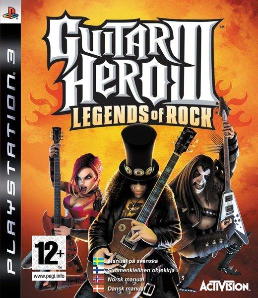 Game | Sony Playstation PS3 | Guitar Hero III Legends Of Rock