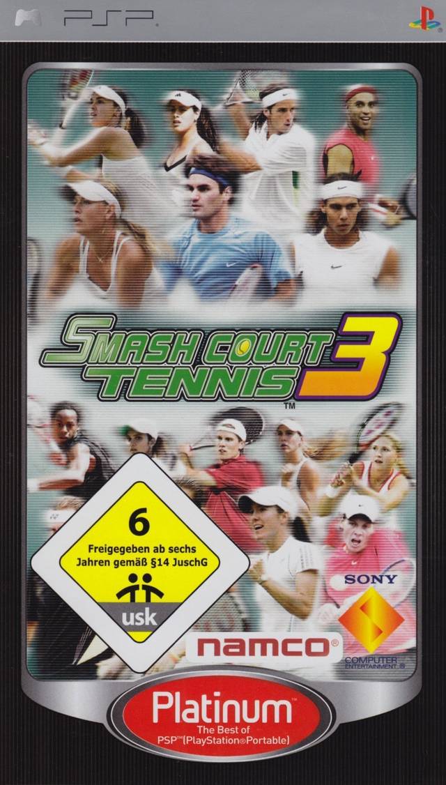 Game | Sony PSP | Smash Court Tennis 3 [Platinum]