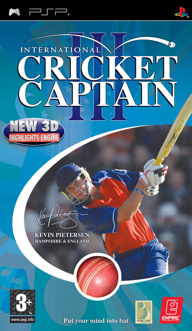 Game | Sony PSP | International Cricket Captain III