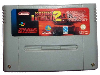Game | Super Nintendo SNES | Super Battletank 2