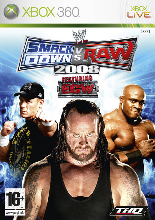 Game | Microsoft Xbox 360 | WWE SmackDown Vs. Raw 2008