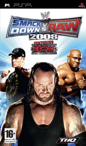 Game | Sony PSP | WWE SmackDown Vs. Raw 2008