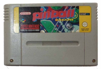 Game | Super Nintendo SNES | Pinball Dreams