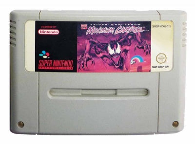 Game | Super Nintendo SNES | Spiderman Maximum Carnage