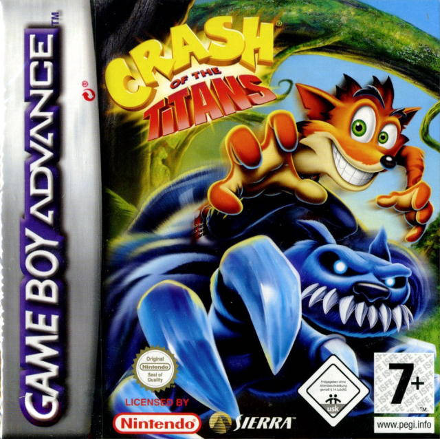 Game | Nintendo Gameboy  Advance GBA | Crash Of The Titans