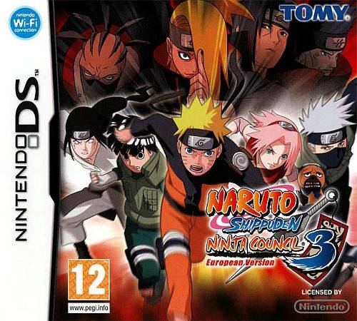 Game | Nintendo DS | Naruto Shippuden: Ninja Council 3 European Version
