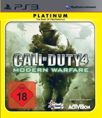 Game | Sony Playstation PS3 | Call Of Duty 4: Modern Warfare [Platinum]