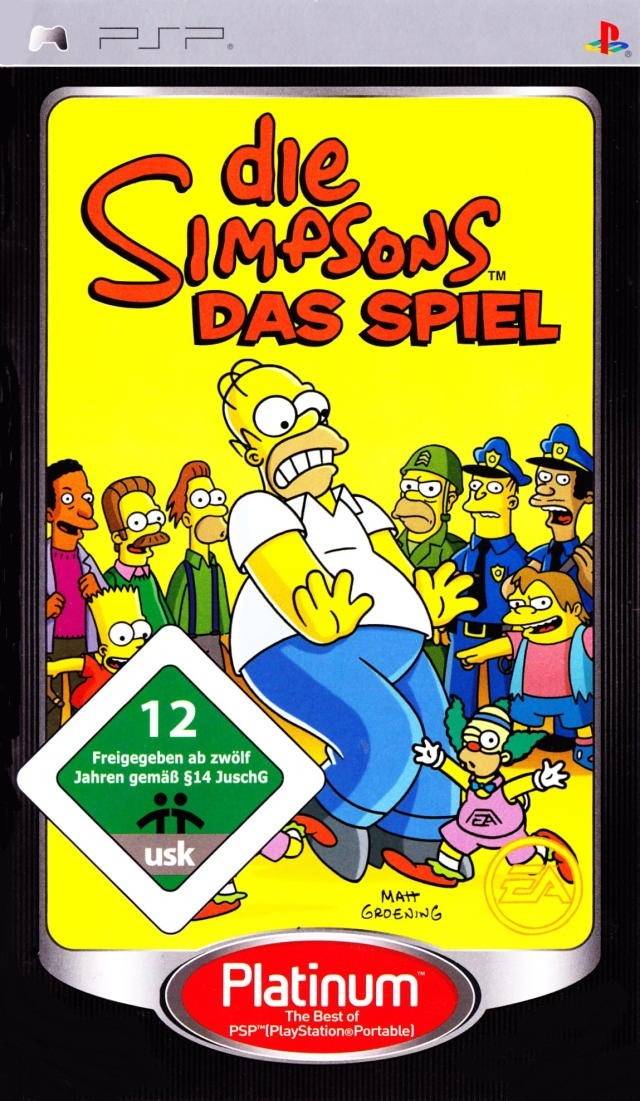 Game | Sony PSP | The Simpsons Game [Platinum]