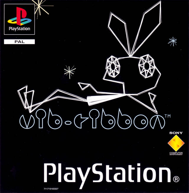 Game | Sony Playstation PS1 | Vib-Ribbon
