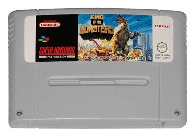 Game | Super Nintendo SNES | King Of The Monsters