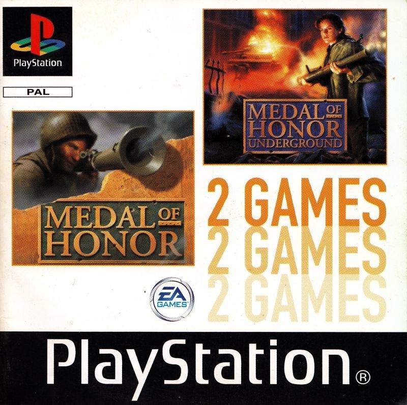 Game | Sony Playstation PS1 | Medal Of Honor & Medal Of Honor Underground