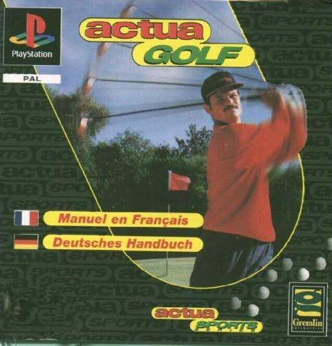 Game | Sony Playstation PS1 | Actua Golf