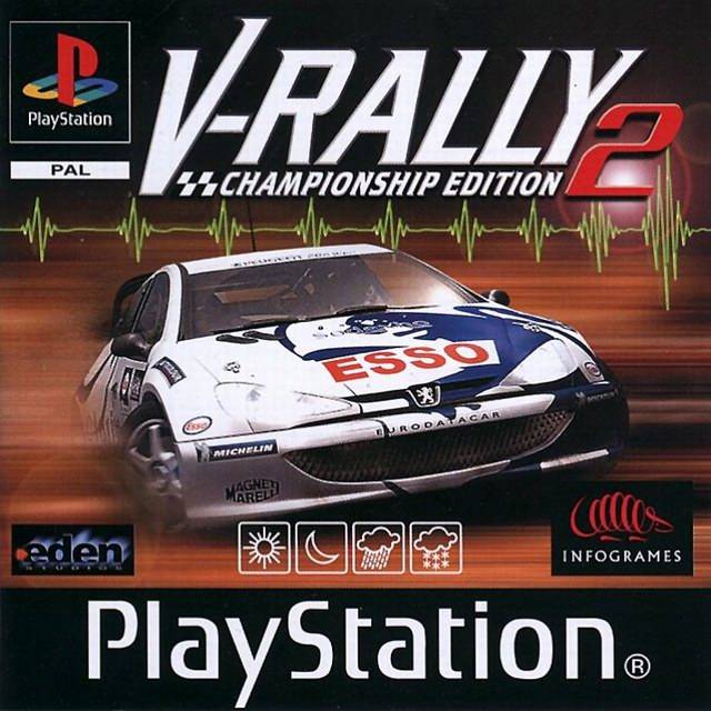 Game | Sony Playstation PS1 | V-Rally 2 Championship Edition
