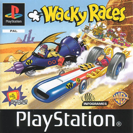 Game | Sony PlayStation PS1 | Wacky Races