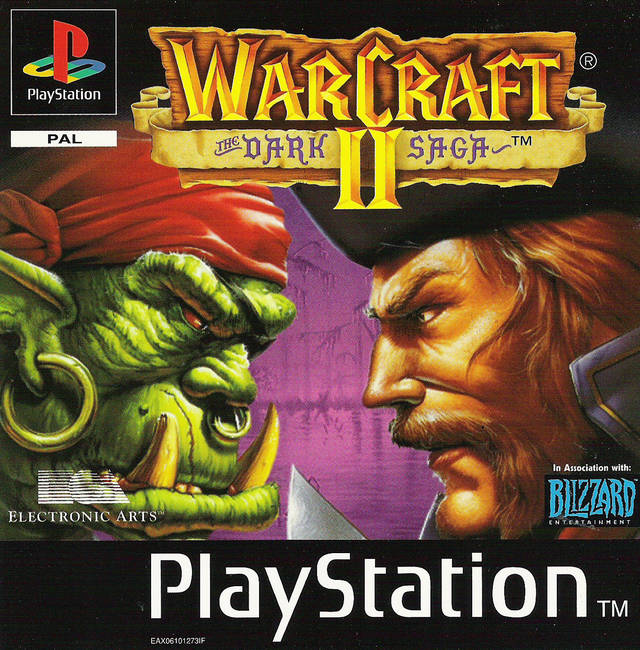 Game | Sony PlayStation PS1 | Warcraft II The Dark Saga