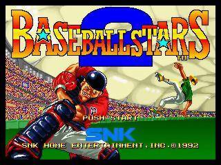 Game | SNK Neo Geo AES | Baseball Stars 2 NGH-041