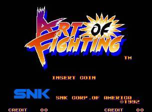 Game | SNK Neo Geo AES NTSC-J | Art Of Fighting