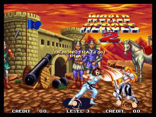 Game | SNK Neo Geo AES | World Heroes 2 NGH-057