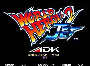 Game | SNK Neo Geo AES | World Heroes 2 Jet NGH-064