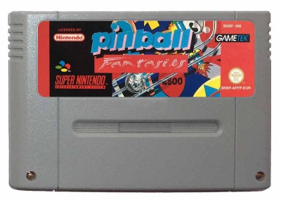 Game | Super Nintendo SNES | Pinball Fantasies