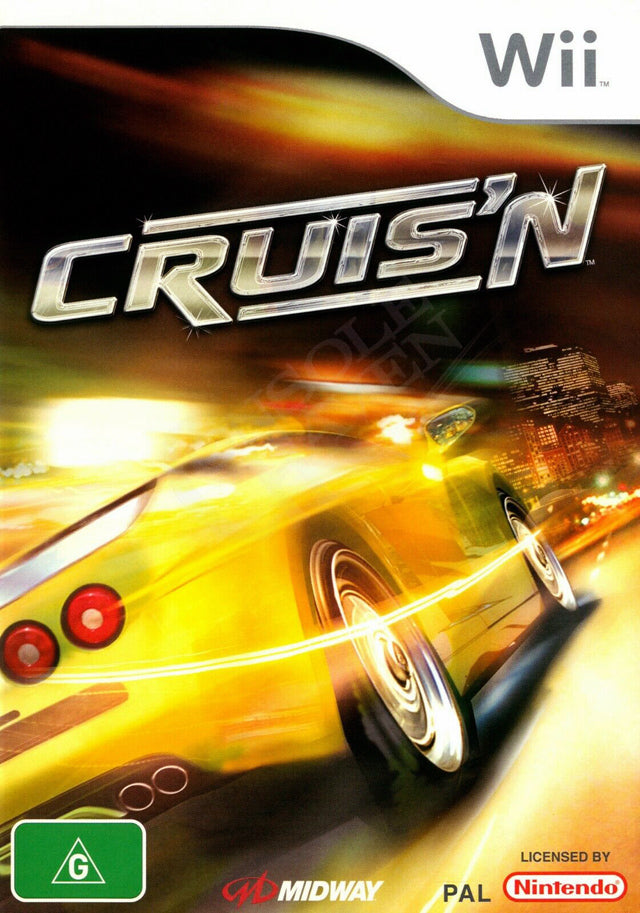 Game | Nintendo Wii | Cruis'n
