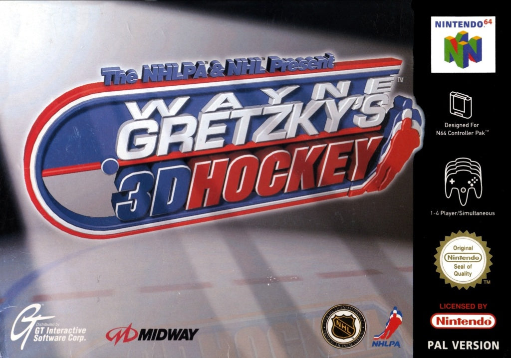 Game | Nintendo N64 | Wayne Gretzky's 3D Hockey