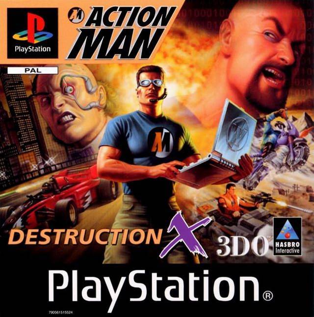 Game | Sony Playstation PS1 | Action Man Destruction X
