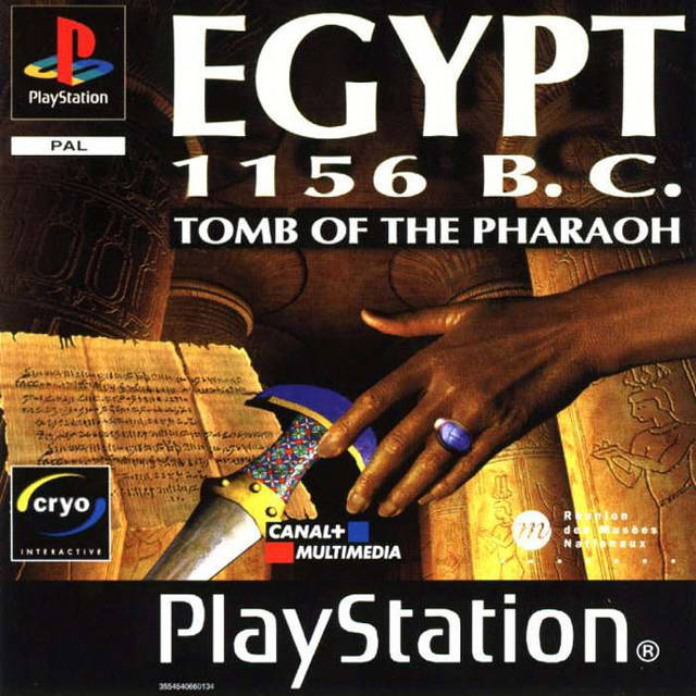 Game | Sony Playstation PS1 | Egypt 1156 BC: Tomb Of The Pharaoh