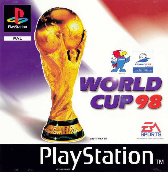 Game | Sony PlayStation PS1 | World Cup 98 [German]