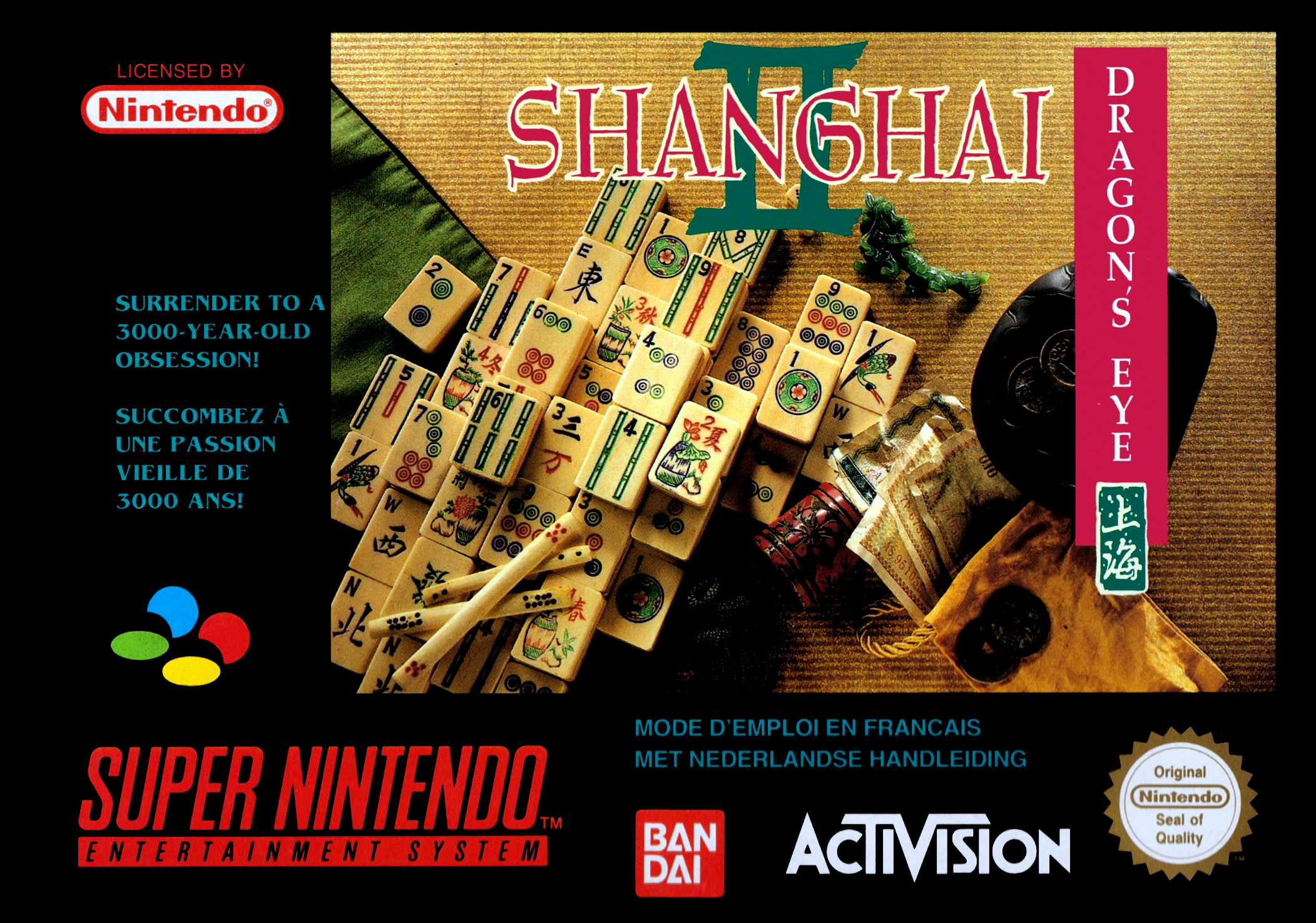 Game | Super Nintendo SNES | Shanghai II: Dragon's Eye