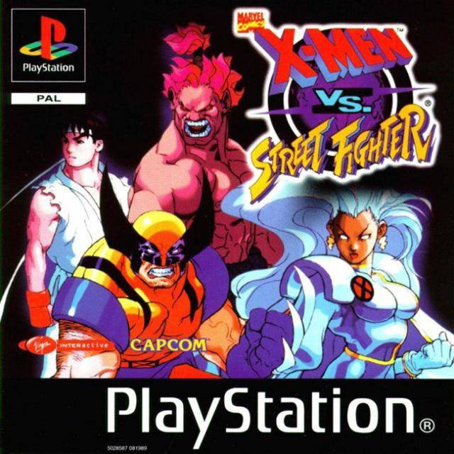 Game | Sony Playstation PS1 | X-Men Vs. Street Fighter