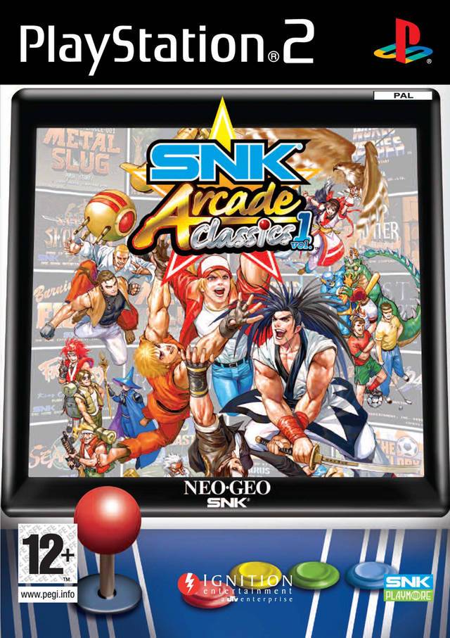 Game | Sony Playstation PS2 | SNK Arcade Classics Volume 1