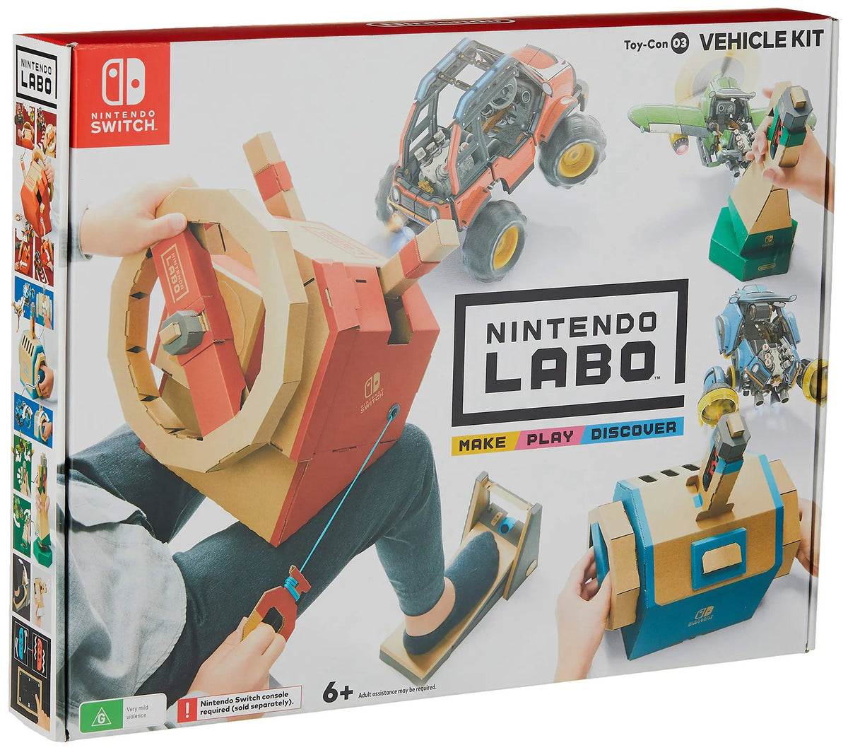 Nintendo Switch Labo Ramp Accessory | Nintendo Switch | New Nintendo Labo Toy-Con 03 Vehicle Kit