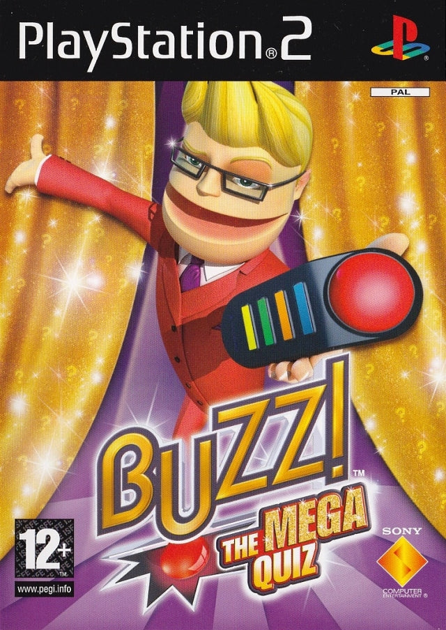 Game | Sony PlayStation PS2 | Buzz! The Mega Quiz