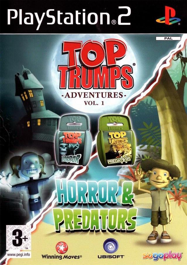 Game | Sony Playstation PS2 | Top Trumps: Horror & Predators