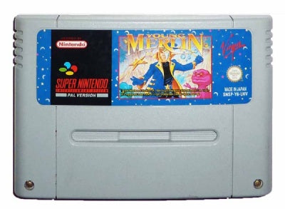 Game | Super Nintendo SNES | Young Merlin PAL