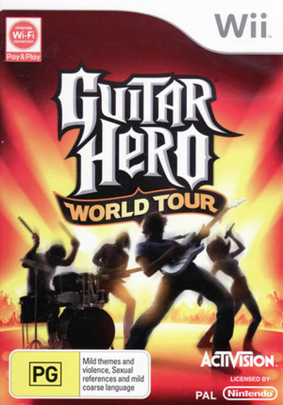 Game | Nintendo Wii | Guitar Hero: World Tour