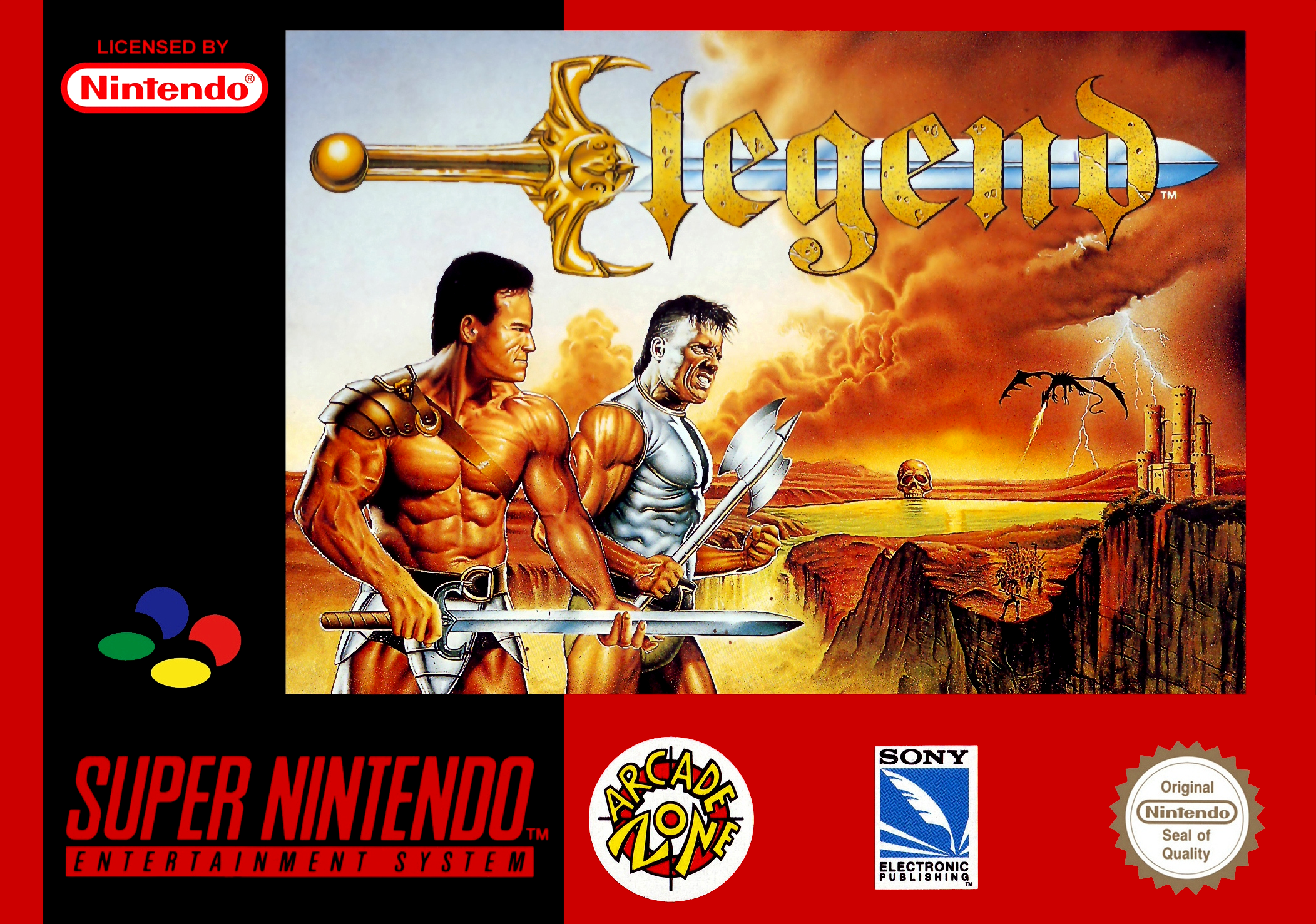 Game | Super Nintendo SNES | Legend