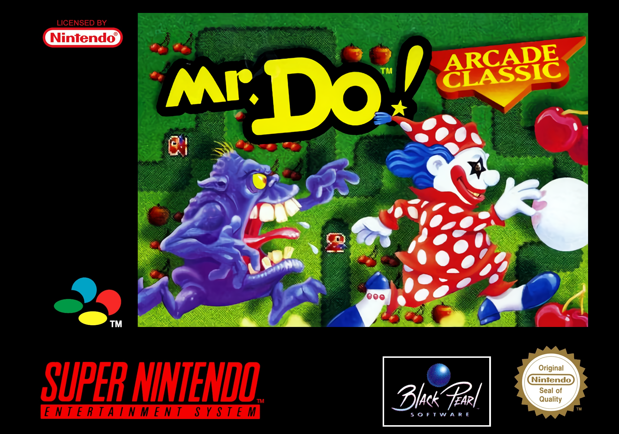 Game | Super Nintendo SNES | Mr. Do!