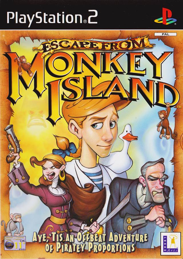 Game | Sony Playstation PS2 | Escape From Monkey Island