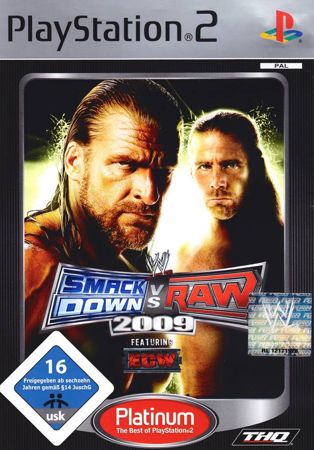 Game | Sony Playstation PS2 | SmackDown Vs Raw 2009 Platinum