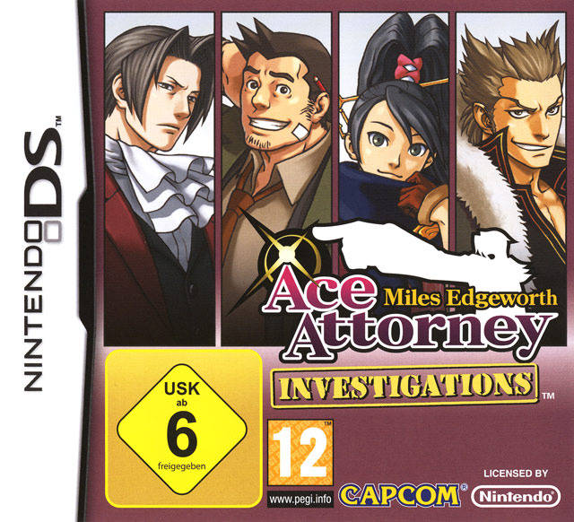 Game | Nintendo DS | Ace Attorney Investigations: Miles Edgeworth