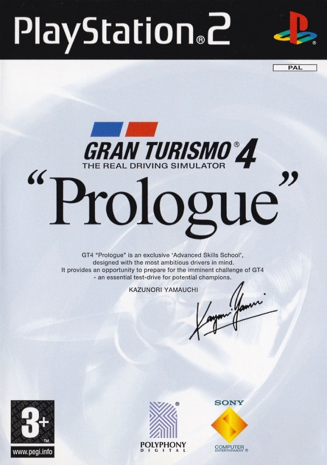 Game | Sony Playstation PS2 | Gran Turismo 4: Prologue