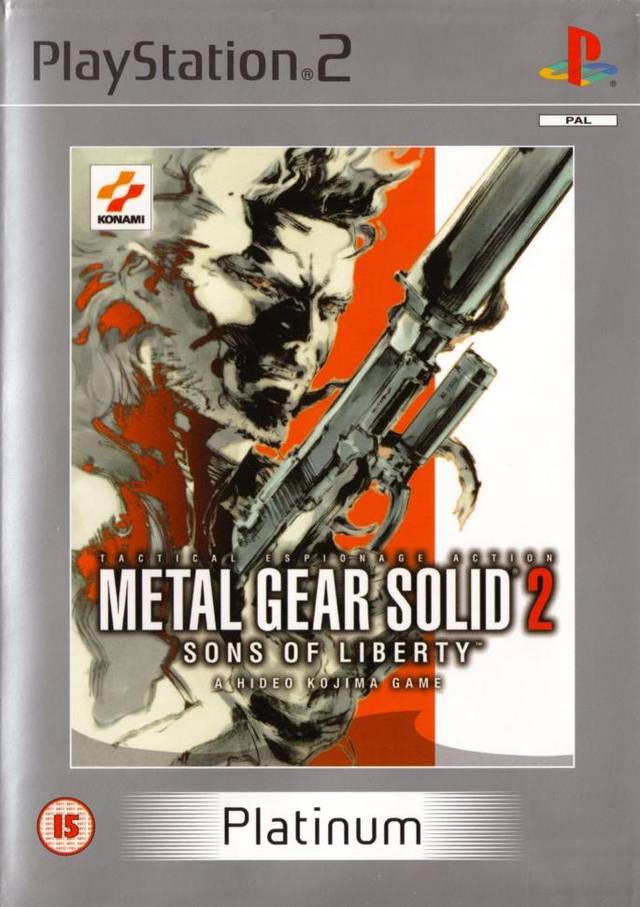 Game | Sony Playstation PS2 | Metal Gear Solid 2: Sons of Liberty [Platinum]